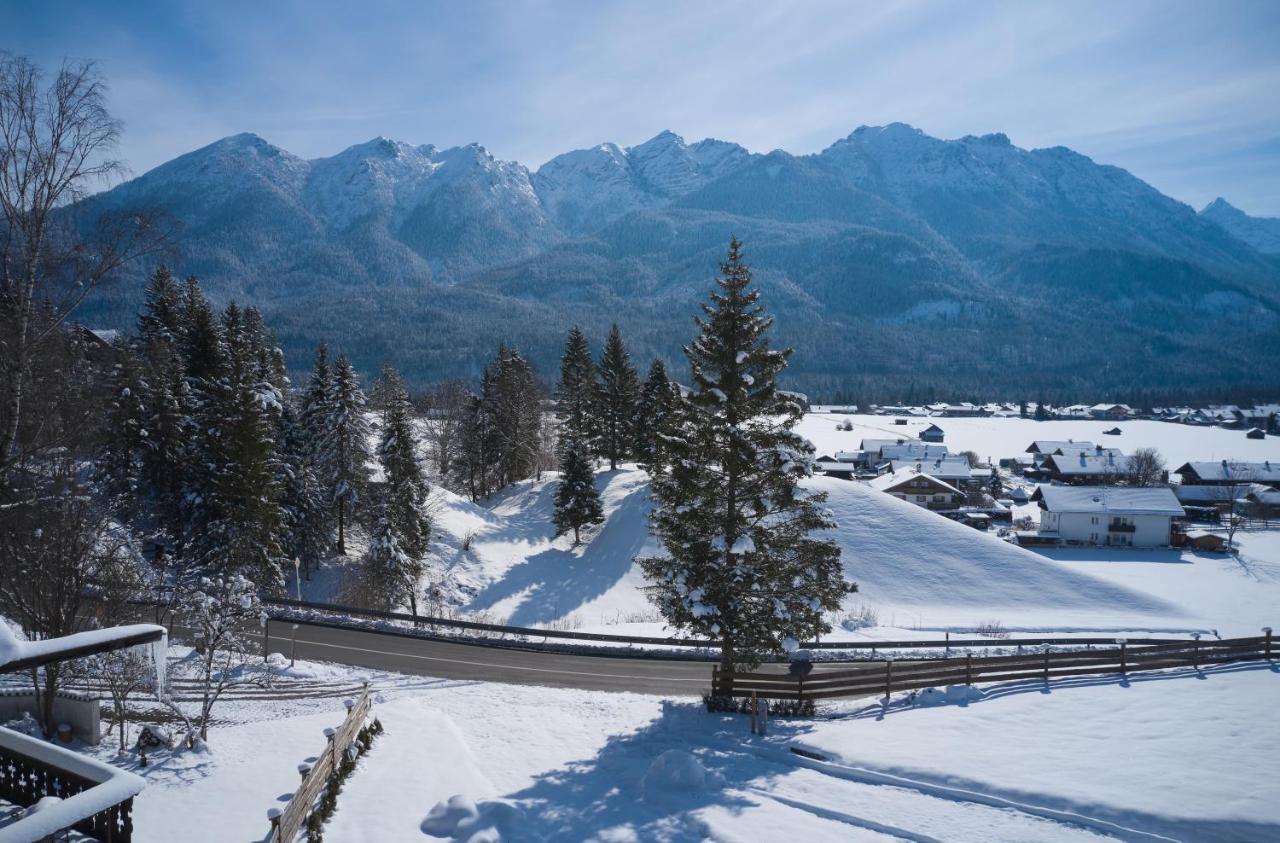 Achners Chalet Am Forsthaus Wallgau Eksteriør billede